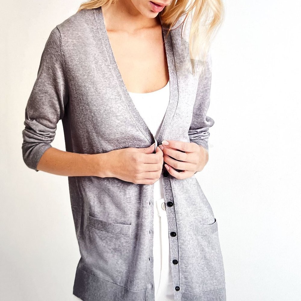 Banana Republic Boyfriend Cardigan Sweater.